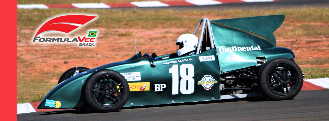 Garoto de Rio Preto leva carro de Niki Lauda ao pódio na Fórmula Vee