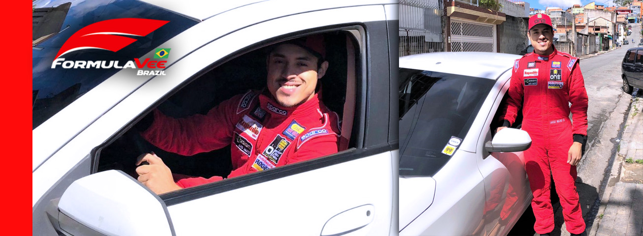 Lucas Veloso: a história de superação do motorista de aplicativo líder na Fórmula Vee