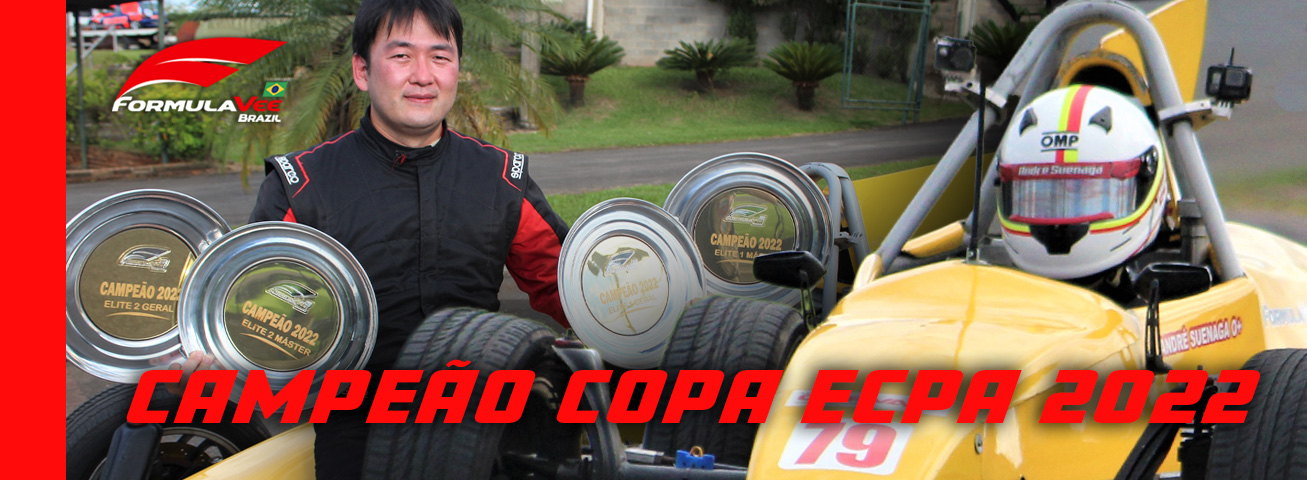 Fórmula Vee consagra o maior campeão da história da Copa ECPA