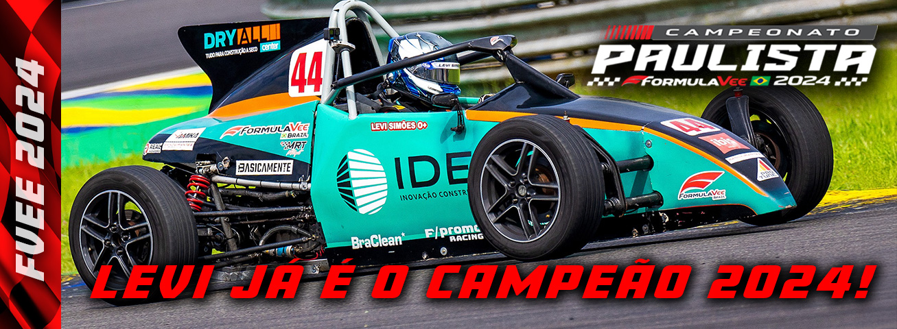 Levi Simões é bicampeão da Fórmula Vee ao superar drama com motor em Interlagos