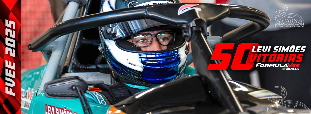 Levi Simões crava recorde de 50 vitórias e fica perto do tricampeonato na FVee