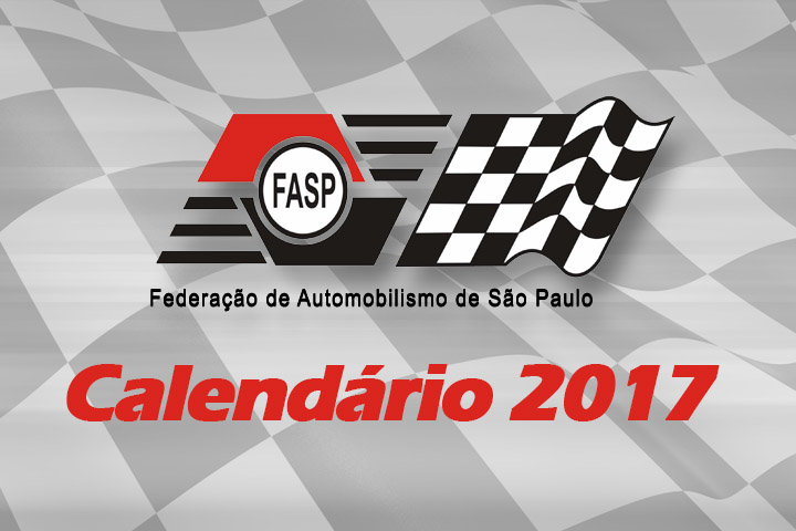 FASP divulga calendário de 2017