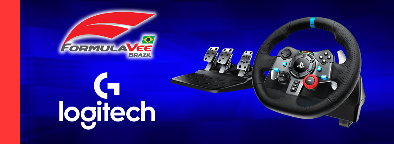 Logitech é a nova parceira do FVee Brazil | eRace e dará volante G29 ao campeão
